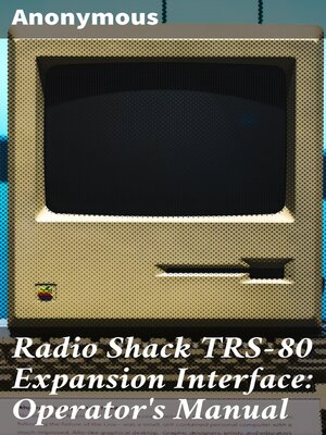 cover image of Radio Shack TRS-80 Expansion Interface